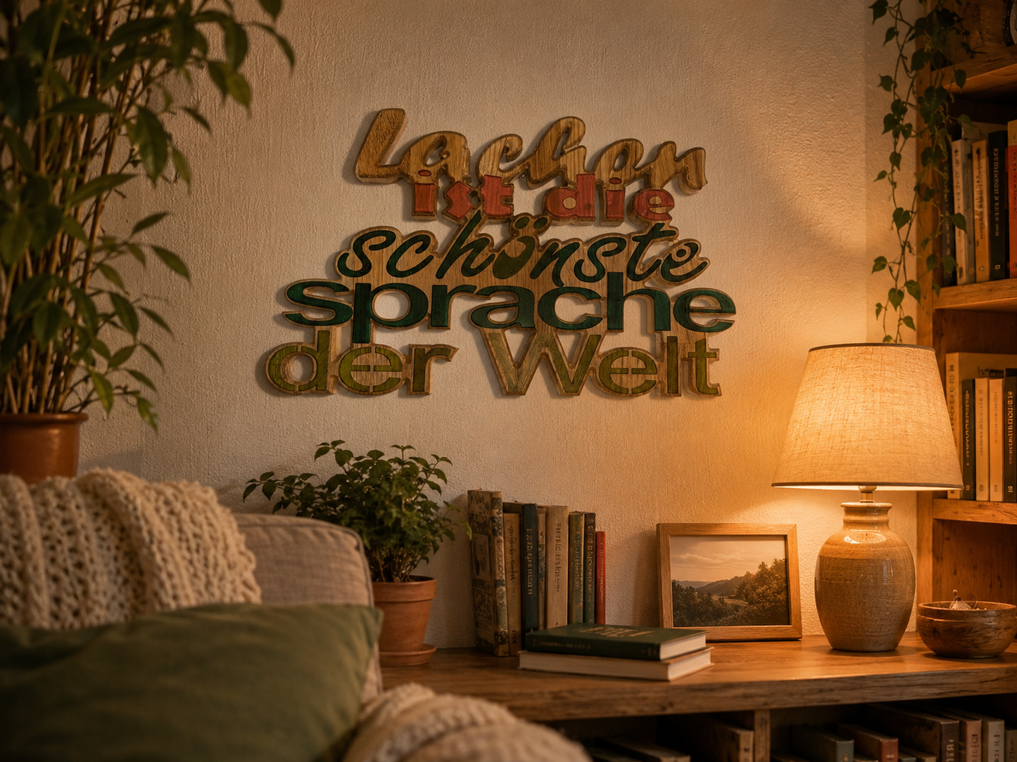Individuelle Wanddekoration nach Maß